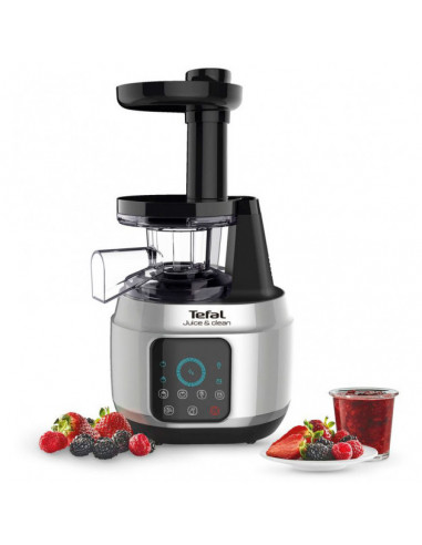 Соковыжималка Tefal ZC420E38, Черный Нержавеющая Сталь