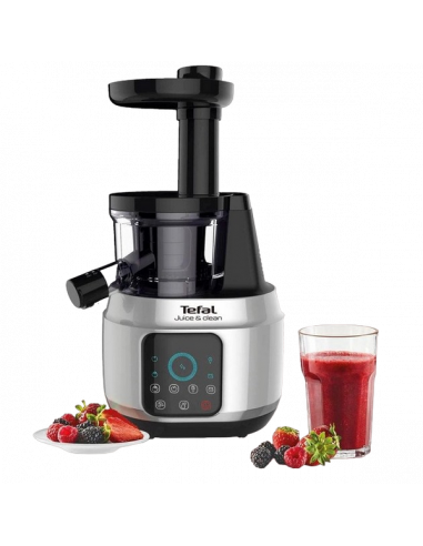 Storcător de fructe și legume Tefal ZC420E38, Negru Inox