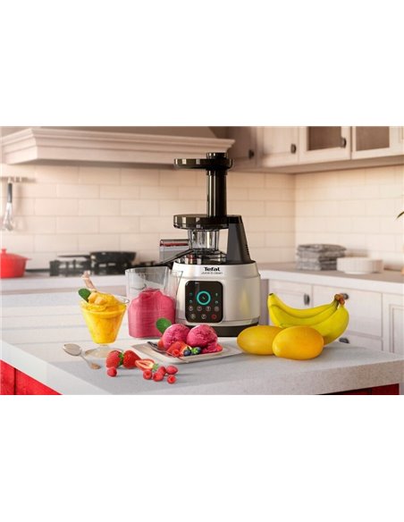 Соковыжималка Tefal ZC420E38, Черный Нержавеющая Сталь