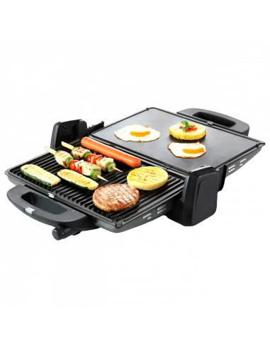 Электрический Гриль Gorenje CONTACT GRILL KR1800SDP, 1800Вт, Чёрный