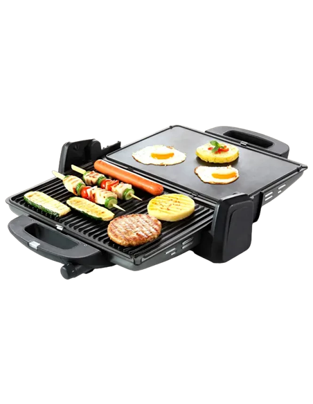 Электрический Гриль Gorenje CONTACT GRILL KR1800SDP, 1800Вт, Чёрный Электрический Гриль Gorenje CONTACT GRILL KR1800SDP, 1800Вт, Чёрный