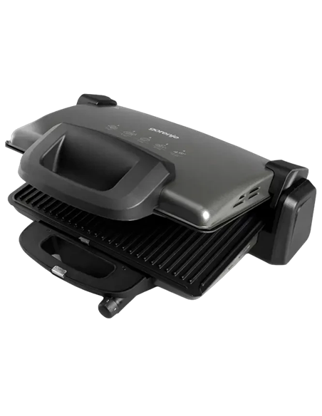 Grătar electric Gorenje CONTACT GRILL KR1800SDP, 1800W, Negru