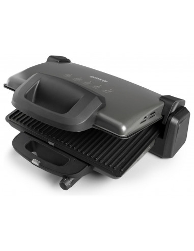 Grătar electric Gorenje CONTACT GRILL KR1800SDP, 1800W, Negru