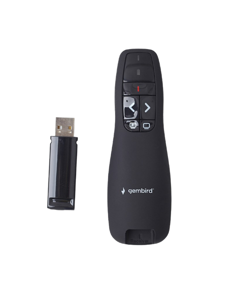 Prezentator Gembird WP-L-02, Negru