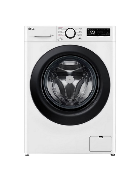 Mașină de spălat cu uscător LG F4DR509SBW, 9kg, Alb