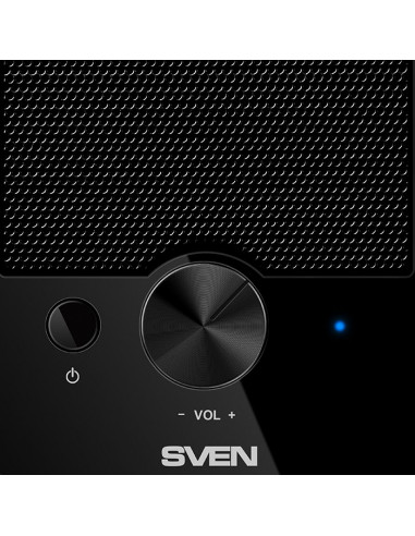 Компьютерные колонки 2.0 SVEN "312", Чёрный
