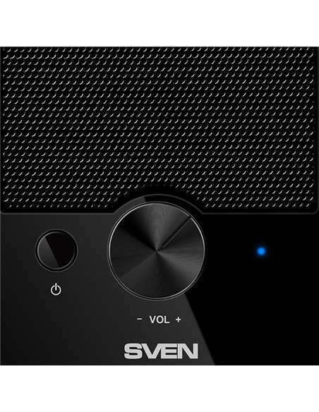 Компьютерные колонки 2.0 SVEN "312", Чёрный