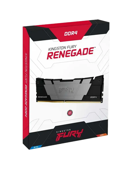 Оперативная память Kingston FURY Renegade, DDR4 SDRAM, 4000 МГц, 32 Гб, KF440C19RB12K2/32