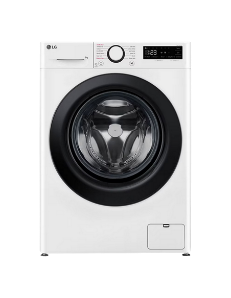 Mașină de spălat LG F2WR508SBW, 8kg, Alb
