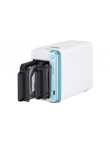 Stocare atașată la rețea Qnap TS-251D, Alb