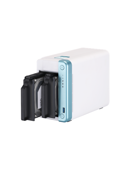 Stocare atașată la rețea Qnap TS-251D, Alb