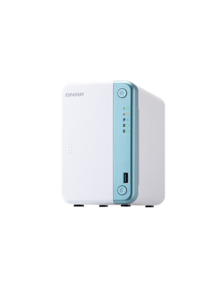 Stocare atașată la rețea Qnap TS-251D, Alb