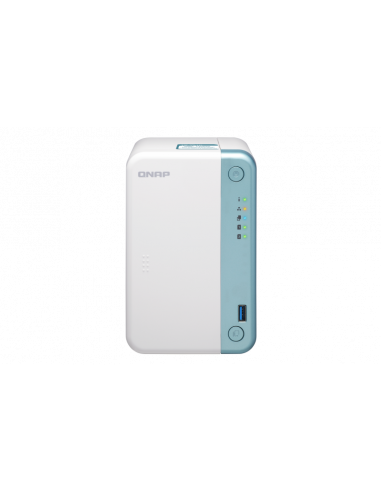 Stocare atașată la rețea Qnap TS-251D, Alb