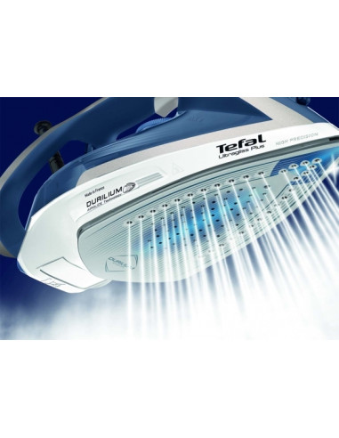 Утюг Tefal Ultragliss Plus FV6812E0, 2800Вт, Синий