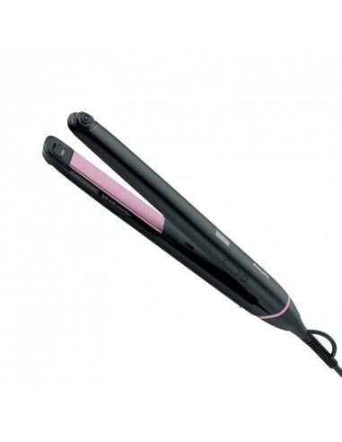 Placă de îndreptat părul Philips Vivid Ends BHS675/00, Black Pink