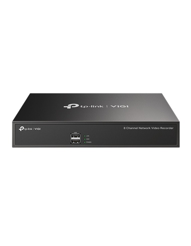 Видеорегистратор TP-LINK VIGI NVR1008H, Чёрный