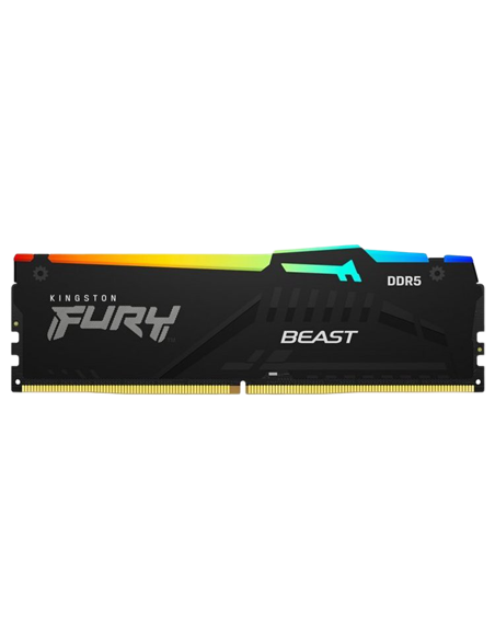 Memorie RAM Kingston FURY Beast RGB, DDR5 SDRAM, 5600 MHz, 32 GB, KF556C40BBA-32 Memorie RAM Kingston FURY Beast RGB, DDR5 SDRAM, 5600 MHz, 32 GB, KF556C40BBA-32