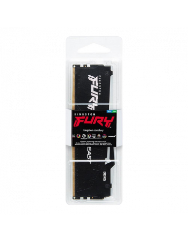 Memorie RAM Kingston FURY Beast RGB, DDR5 SDRAM, 5600 MHz, 32 GB, KF556C40BBA-32