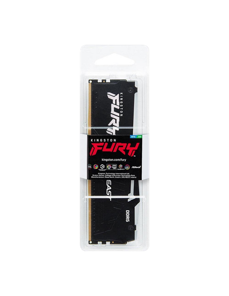 Memorie RAM Kingston FURY Beast RGB, DDR5 SDRAM, 5600 MHz, 32 GB, KF556C40BBA-32 Memorie RAM Kingston FURY Beast RGB, DDR5 SDRAM, 5600 MHz, 32 GB, KF556C40BBA-32