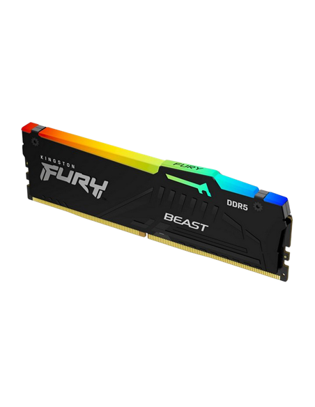 Memorie RAM Kingston FURY Beast RGB, DDR5 SDRAM, 5600 MHz, 32 GB, KF556C40BBA-32 Memorie RAM Kingston FURY Beast RGB, DDR5 SDRAM, 5600 MHz, 32 GB, KF556C40BBA-32