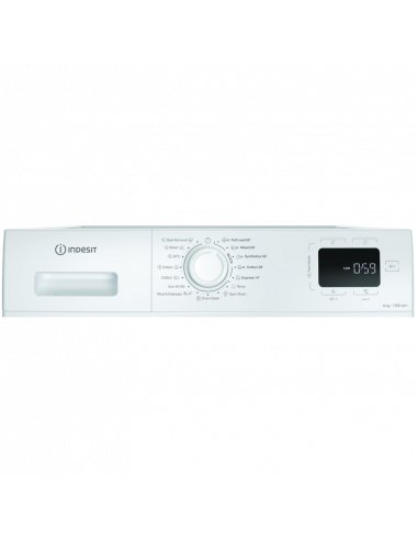 Mașină de spălat Samsung WW80T304MBS/LE, 8kg, Argintiu