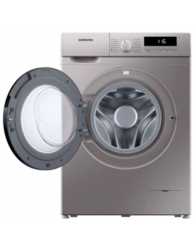 Mașină de spălat Samsung WW80T304MBS/LE, 8kg, Argintiu