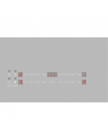 Plită cu inducție Electrolux EIV63440BS, Grey