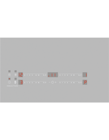 Plită cu inducție Electrolux EIV63440BS, Grey
