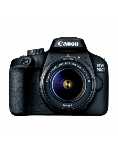Aparat foto DSLR Canon EOS 4000D & EF-S 18-55mm III + SB130 + 16GB