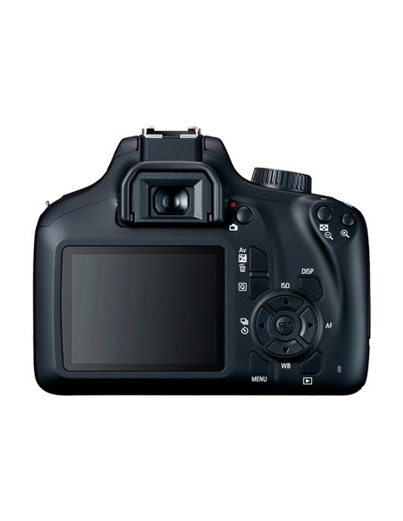 Aparat foto DSLR Canon EOS 4000D & EF-S 18-55mm III + SB130 + 16GB