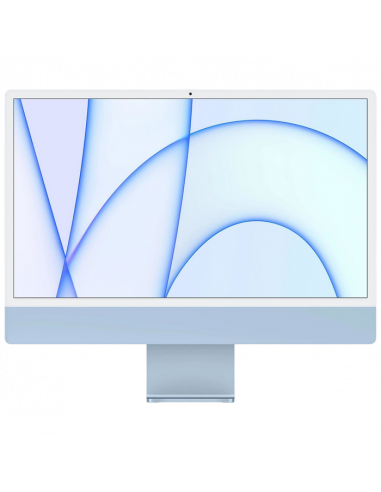 Моноблок Apple iMac A2873, 24", M3 with 8-core CPU and 10-core GPU, 8Гб/256Гб, macOS Sonoma, Синий