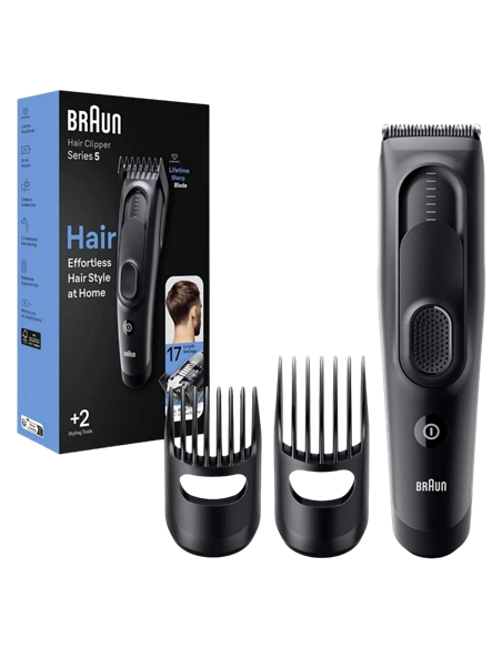 Машинка для стрижки Braun HC5330, Чёрный