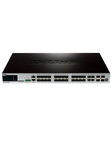 Сетевой коммутатор D-Link DGS-3620-28SC, 4x 10/100/1000 Мбит/с, 24x SFP