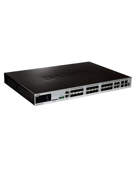Сетевой коммутатор D-Link DGS-3620-28SC, 4x 10/100/1000 Мбит/с, 24x SFP