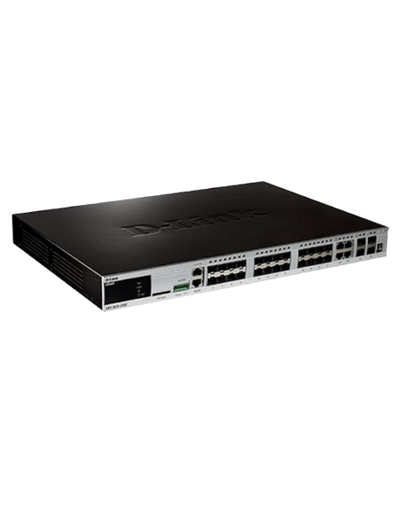 Сетевой коммутатор D-Link DGS-3620-28SC, 4x 10/100/1000 Мбит/с, 24x SFP