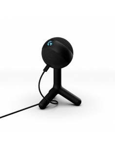 Microfon Gaming Logitech Yeti Orb RGB, USB, Negru