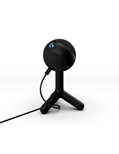 Игровой Микрофон Logitech Yeti Orb RGB, USB, Чёрный