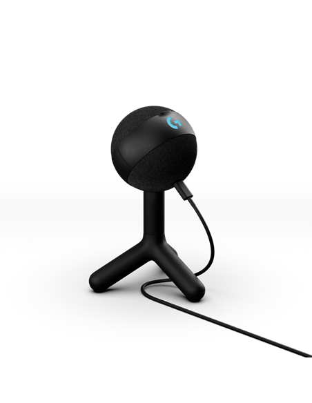 Игровой Микрофон Logitech Yeti Orb RGB, USB, Чёрный