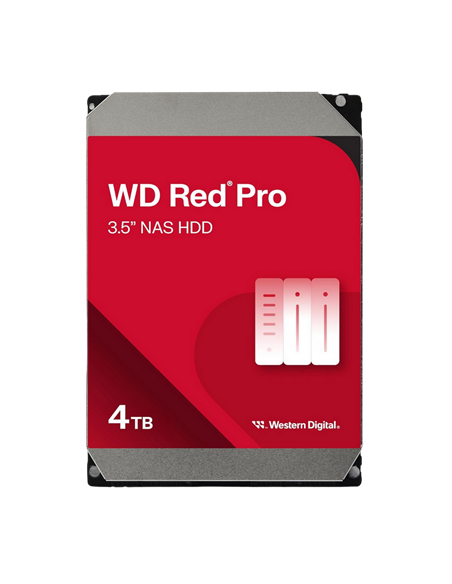 Жесткий диск Western Digital WD Red Pro, 3.5", 4 ТБ <WD4005FFBX>