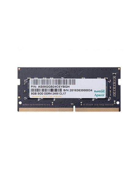 Оперативная память Apacer AS08GGB32CSYBGH, DDR4 SDRAM, 3200 МГц, 8Гб