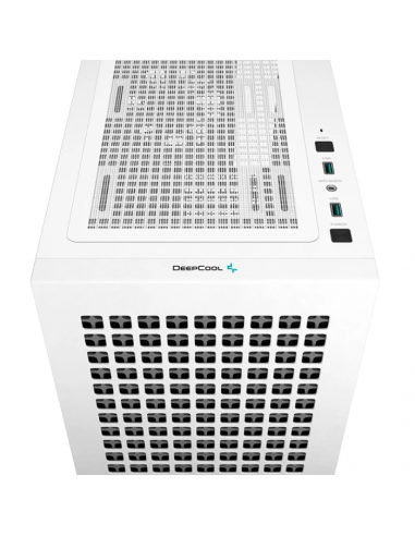 Компьютерный корпус Deepcool CH370, Mini-Tower, Без блока питания, Белый