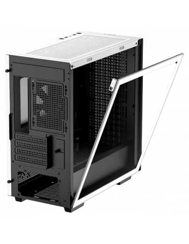 Carcasă PC Deepcool CH370, Mini-Tower, Fără PSU, Alb