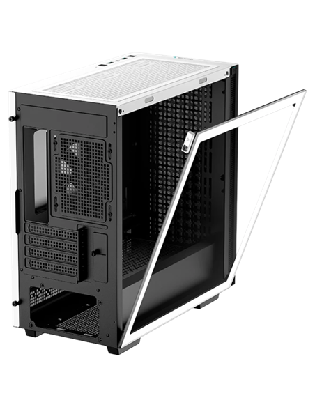 Carcasă PC Deepcool CH370, Mini-Tower, Fără PSU, Alb