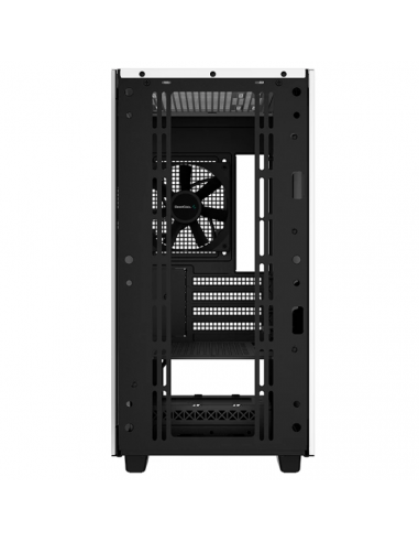 Carcasă PC Deepcool CH370, Mini-Tower, Fără PSU, Alb