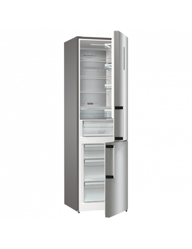 Холодильник Gorenje NRC6204SXL5M, MetalCool 360°, Нержавеющая сталь