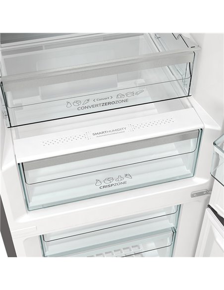 Холодильник Gorenje NRC6204SXL5M, MetalCool 360°, Нержавеющая сталь