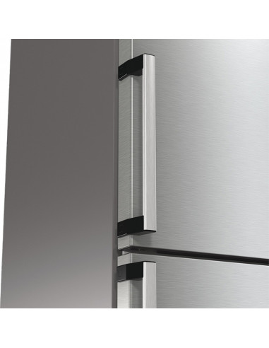 Холодильник Gorenje NRC6204SXL5M, MetalCool 360°, Нержавеющая сталь