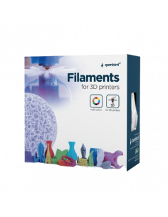 Нить для 3D-принтера Gembird 3DP-ABS3-01-R, ABS, Красный , 3.0 mm, 1 кг 2