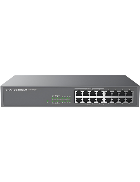 Comutator PoE Grandstream GWN7702P, 8x IEEE 802.3af/at
