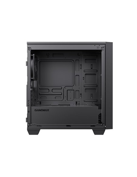 Компьютерный корпус Gamemax 6611, Midi-Tower, Без блока питания, Чёрный Компьютерный корпус Gamemax 6611, Midi-Tower, Без блока питания, Чёрный